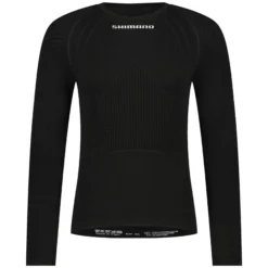 Maglia intima manica lunga Shimano Vertex Winter - Nero