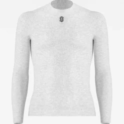 Maglia intima manica lunga Silverskin Stay Fresh - Grigio chiaro