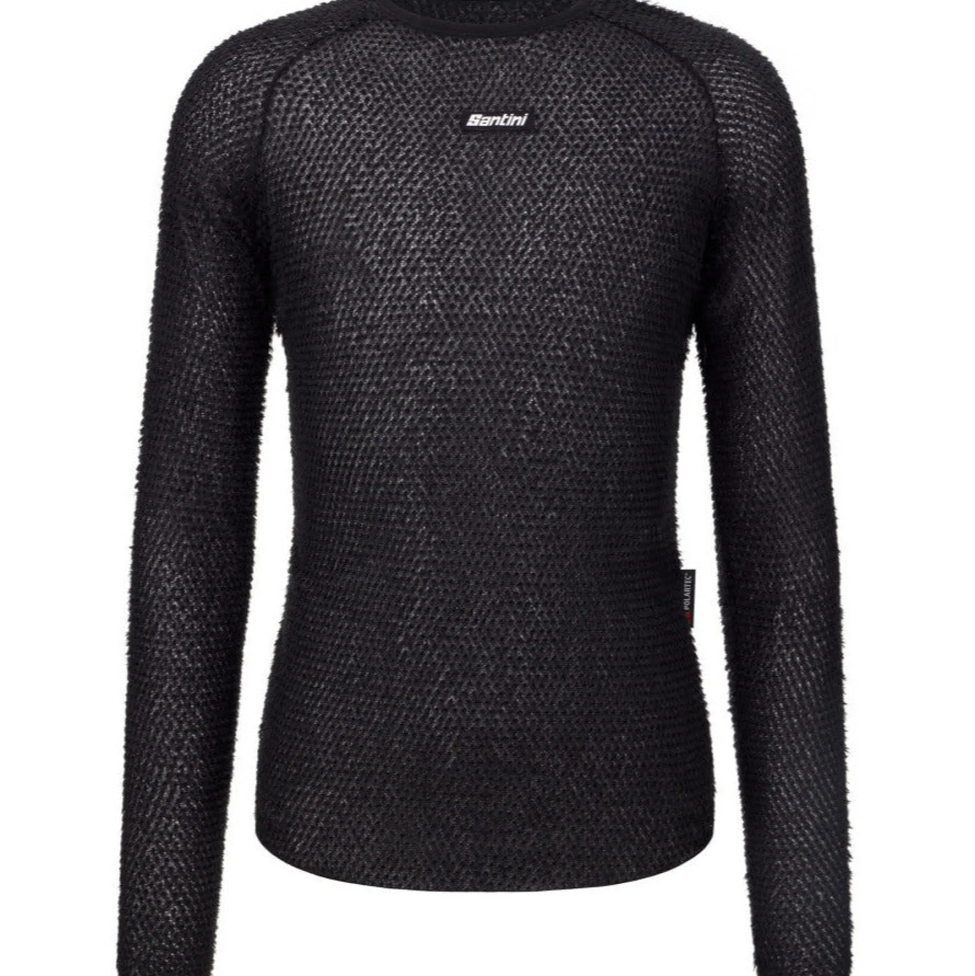 Maglia intima maniche lunghe Santini Alpha - Nero