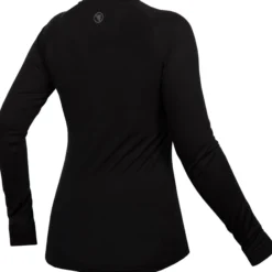Maglia intima maniche lunghe donna Endura BaaBaa Blend - Nero