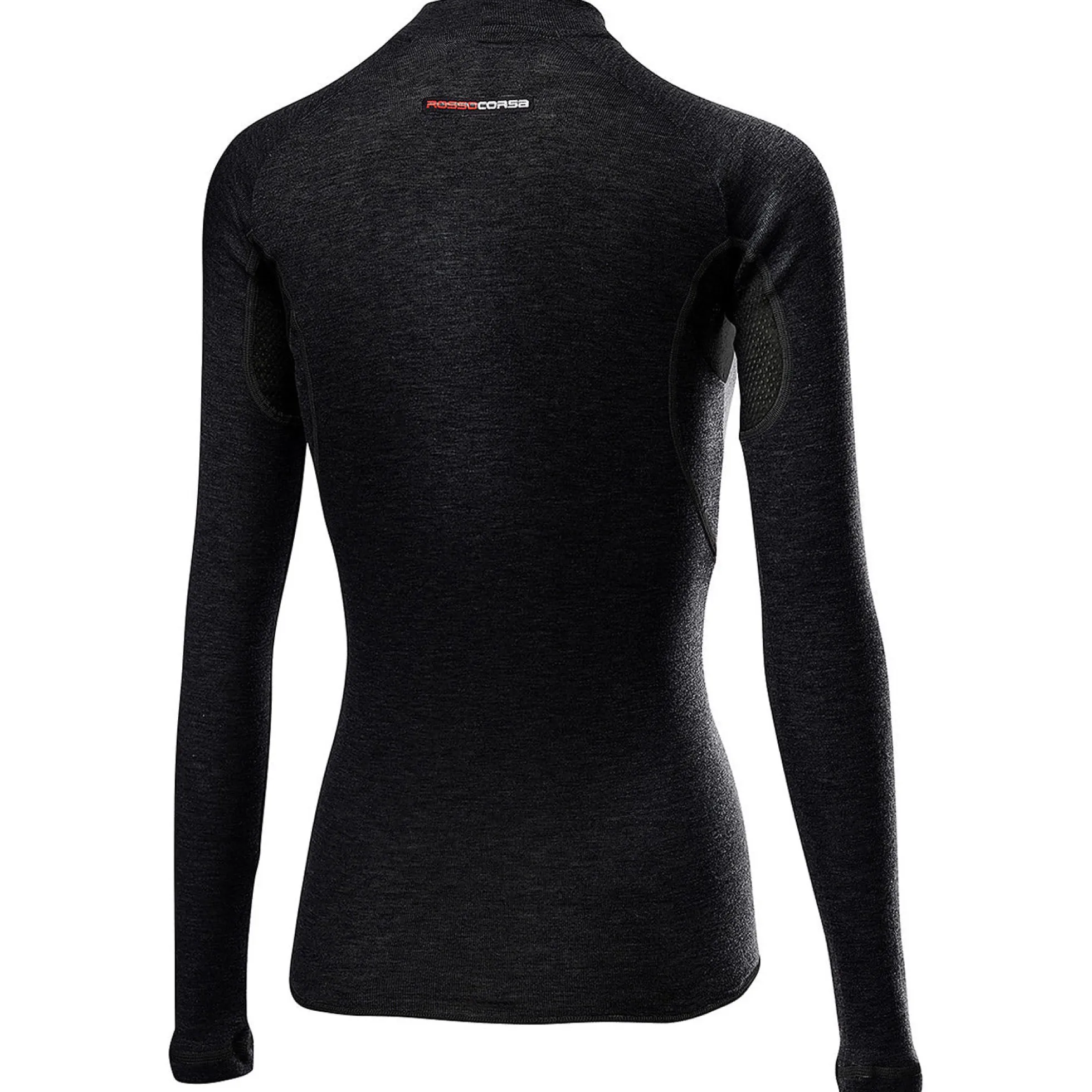 Maglia intima maniche lunghe donna Castelli Flanders Warm 2 - Nero