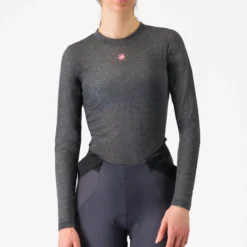 Maglia intima maniche lunghe donna Castelli Medio - Grigio