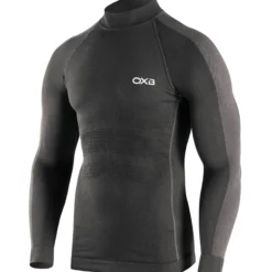 Maglia intima maniche lunghe Oxyburn Drop - Nero