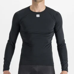Maglia intima maniche lunghe Sportful Midweight Layer - Nero