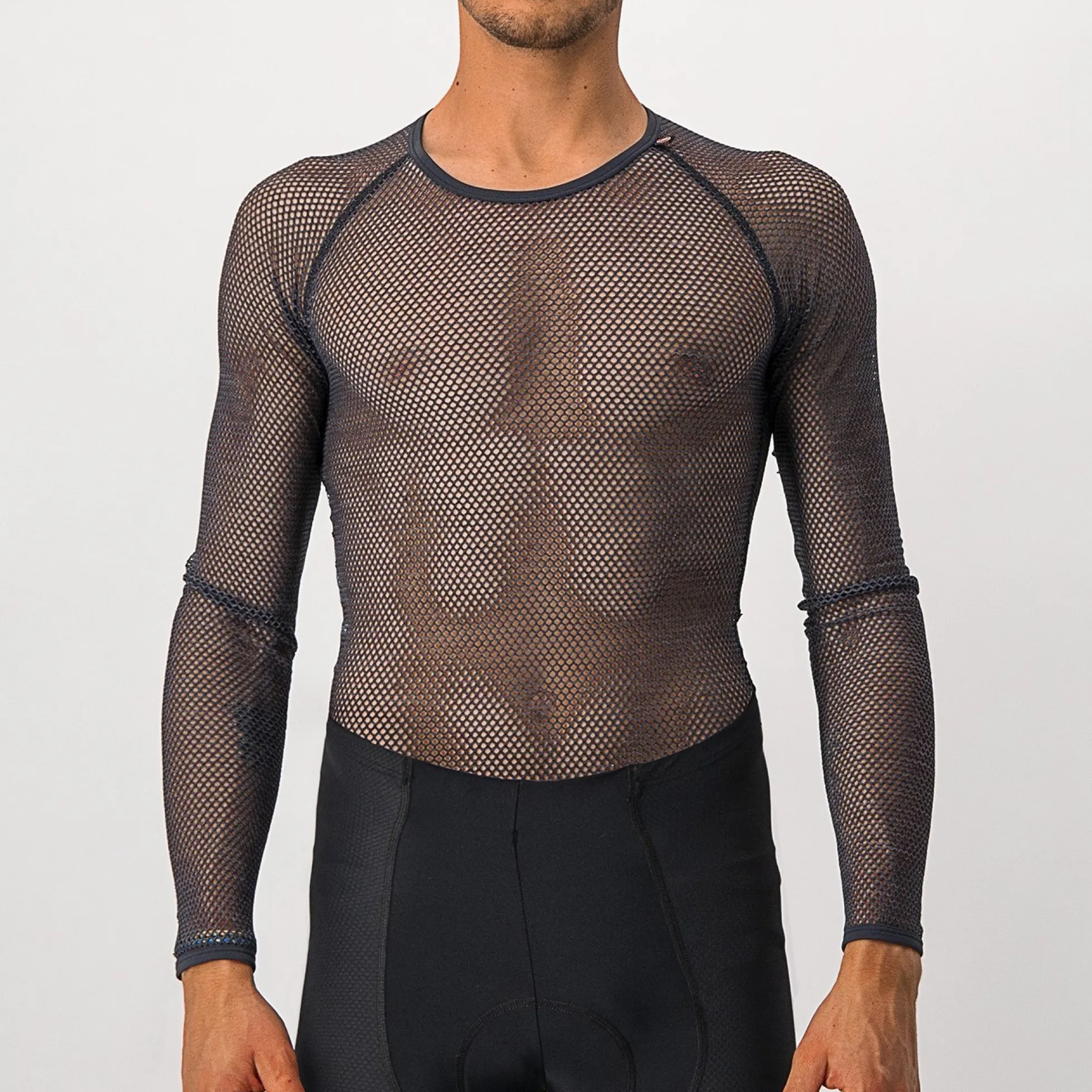 Maglia intima maniche lunghe Castelli Miracolo - Grigio