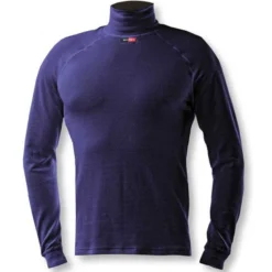 Maglia Intima maniche lunghe Biotex Lupetto Second Skin - Blu
