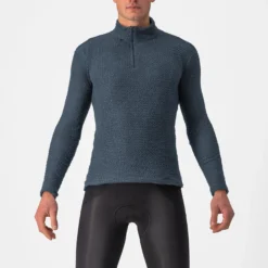 Maglia intima maniche lunghe Castelli Cold Days 2nd Layer - Blu