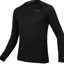 Maglia intima maniche lunghe Endura BaaBaa Blend - Nero