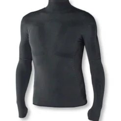 Maglia Intima maniche lunghe Biotex Lupetto Ingamba - Nero