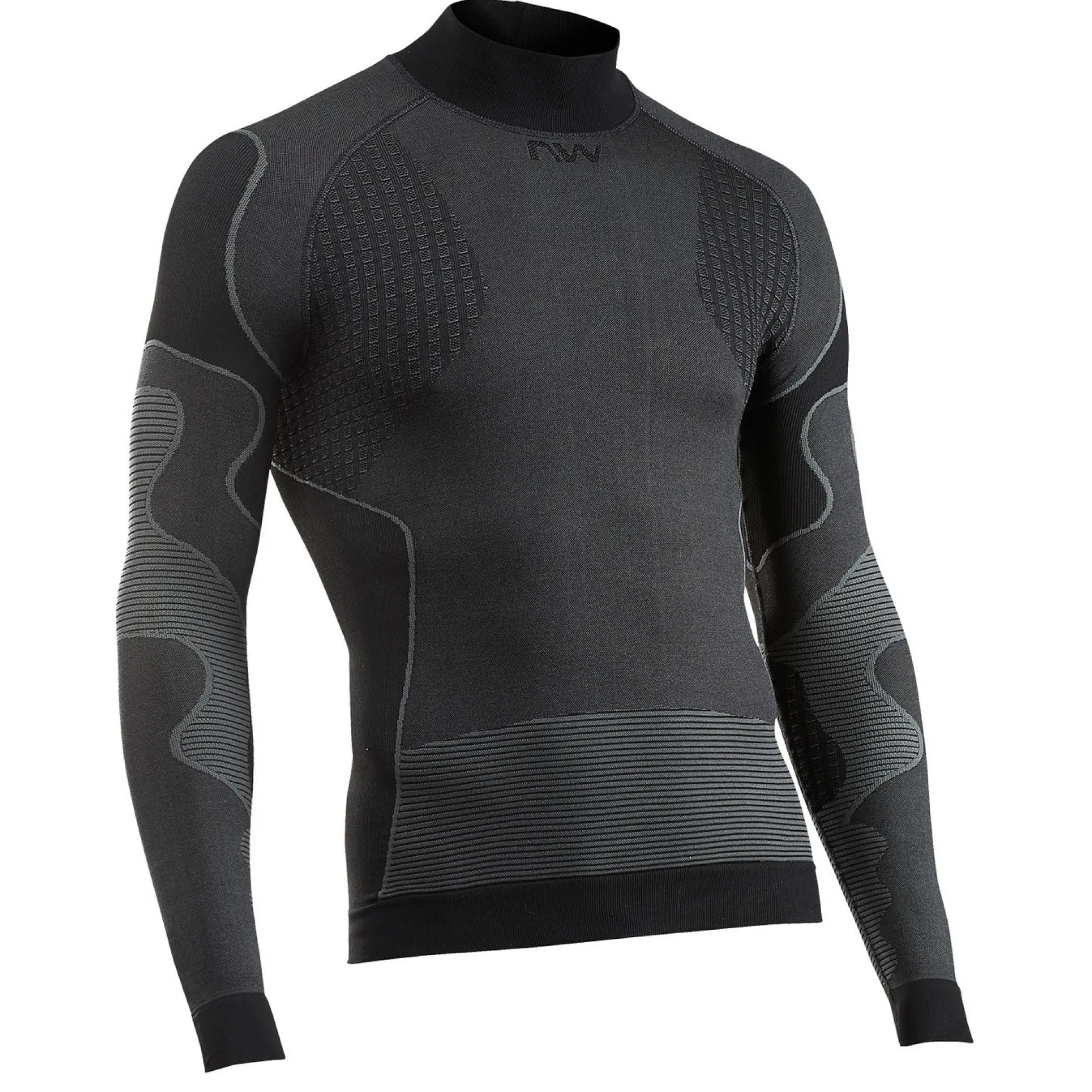 Maglia intima maniche lunghe Northwave High Neck Revolution - Nero