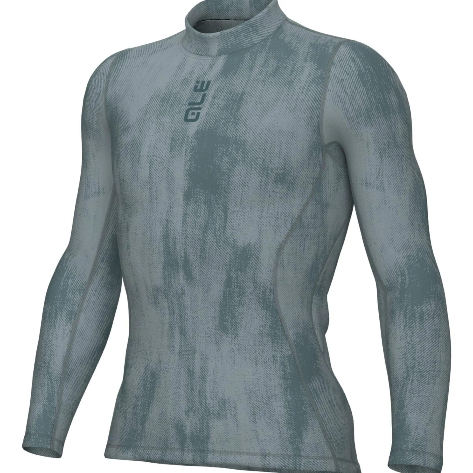 Maglia intima maniche lunghe Ale Knitted - Blu
