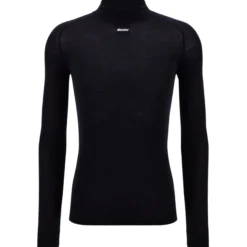 Maglia intima maniche lunghe Santini NEXT 2 SKIN - Nero