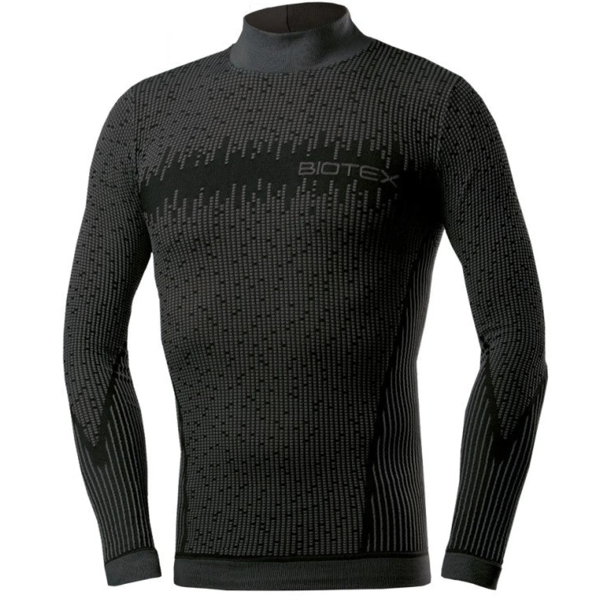 Maglia Intima maniche lunghe Biotex Lupetto 3D - Grigio scuro