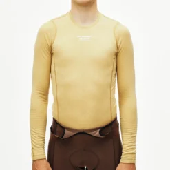 Maglia intima maniche lunghe Pas Normal Studios Thermal - Giallo