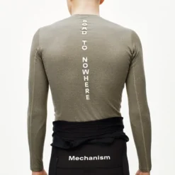 Maglia intima maniche lunghe Pas Normal Studios Mid - Marrone