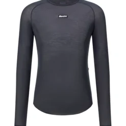 Maglia intima maniche lunghe Santini Dry - Nero