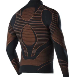 Maglia Intima M/L Biotex Lupetto Icebreak - Nero Arancio
