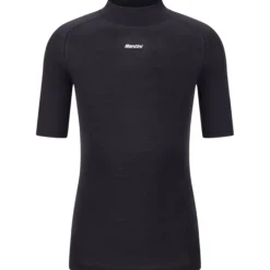 Maglia intima Santini Lana - Nero
