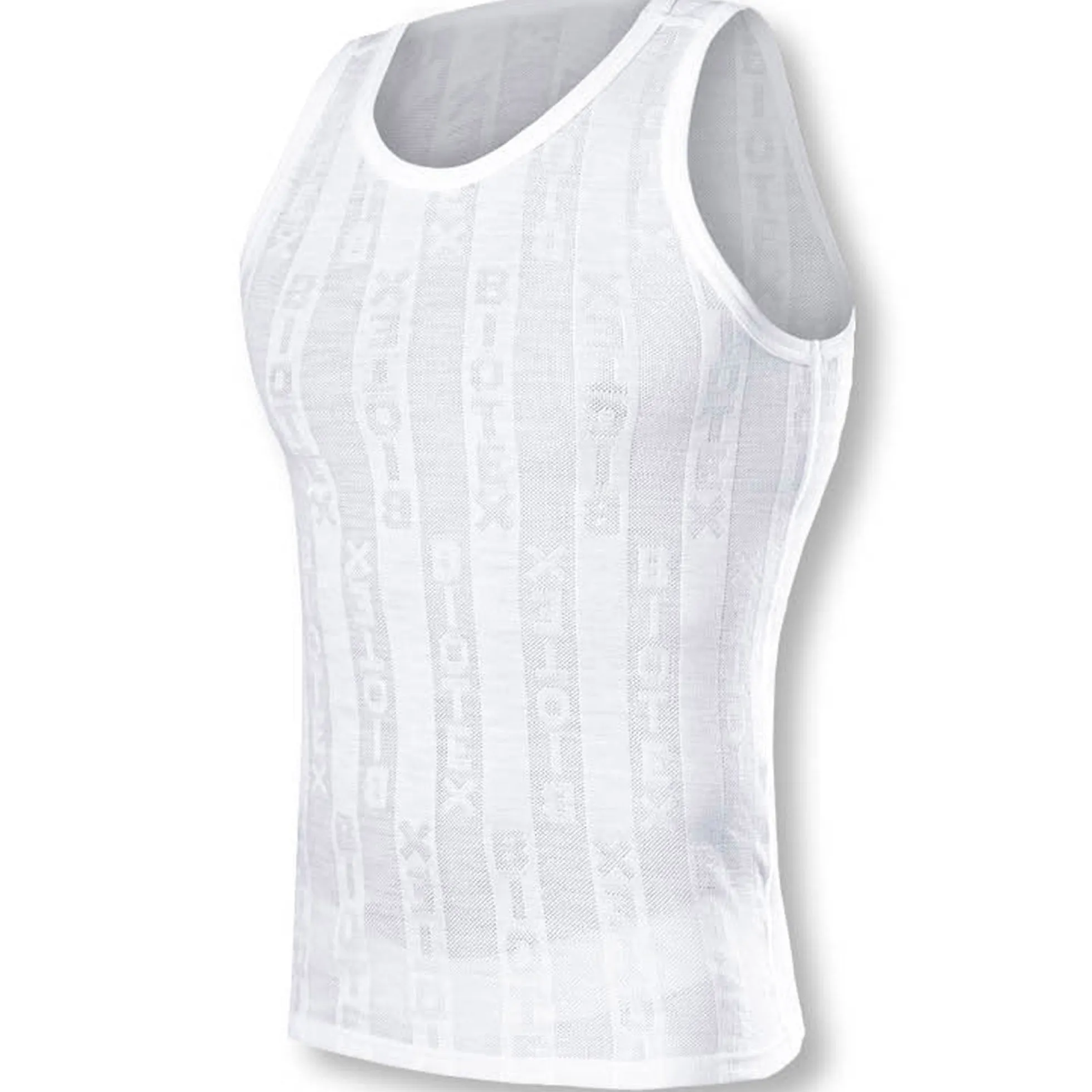 Maglia intima senza maniche bambino Biotex Microrete J - Bianco