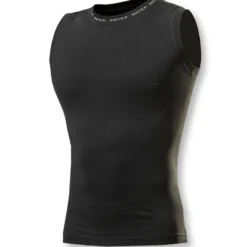 Maglia intima senza maniche Biotex Fresh - Nero