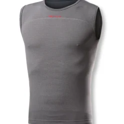 Maglia intima senza maniche Biotex + Carbon - Grigio