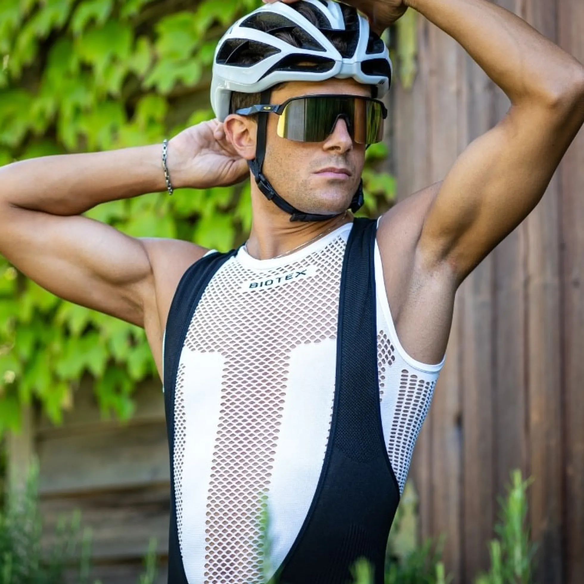 Maglia intima senza maniche Biotex Piuma - Bianco