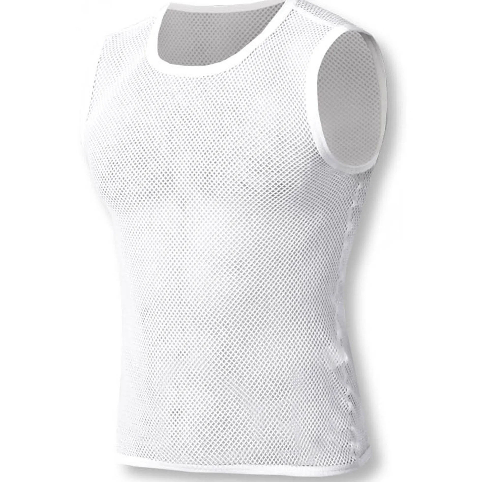 Maglia intima senza maniche Biotex Rete Classica - Bianco