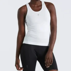 Maglia intima senza maniche donna Specialized Seamless Light - Bianco
