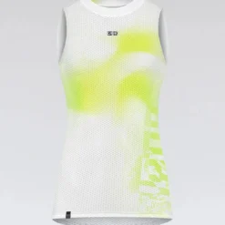 Maglia intima senza maniche donna Gobik Second Skin Liquid Neon
