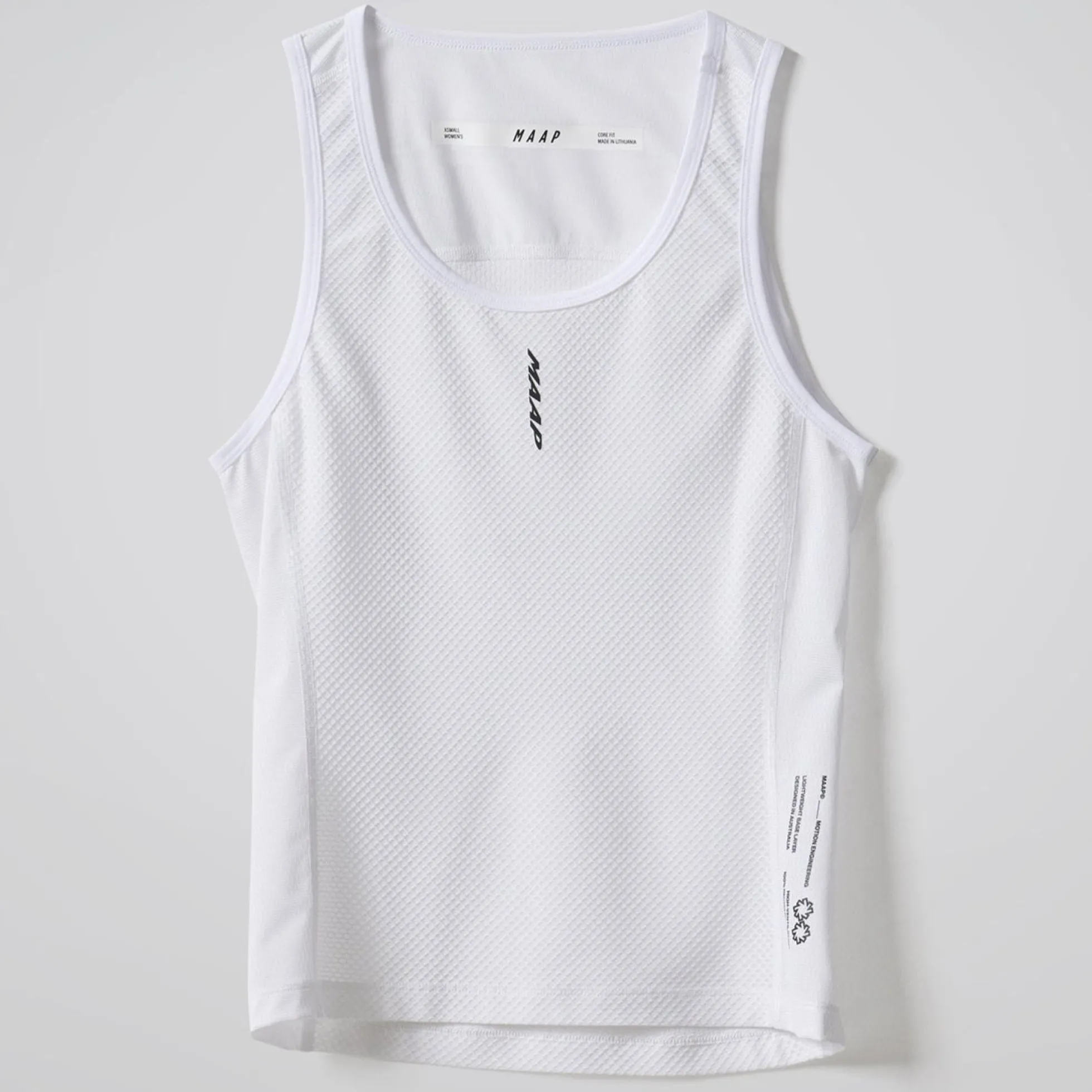 Maglia intima senza maniche donna Maap Team Midweight - Bianco
