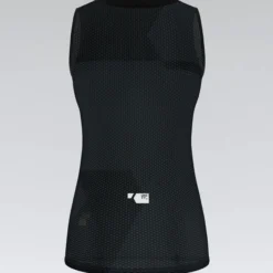 Maglia intima senza maniche donna Gobik Second Skin Moonless - Nero