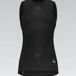 Maglia intima senza maniche donna Gobik Second Skin Moonless - Nero