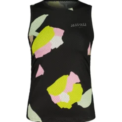 Maglia intima senza maniche donna Maloja PineM - Nero