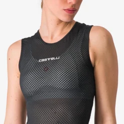 Maglia intima senza maniche donna Castelli Pro Mesh 4 - Nero