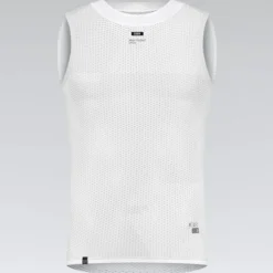 Maglia intima senza maniche Gobik Second Skin Salt - Bianco