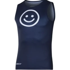 Maglia intima senza maniche MBwear Smile - Blu