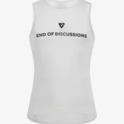 Maglia intima senza maniche Pinarello End of Discussion - Bianco