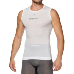 Maglia intima senza maniche SIX2 SML BT - Bianco
