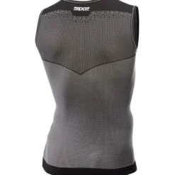 Maglia intima senza maniche SIX2 SML BT - Nero