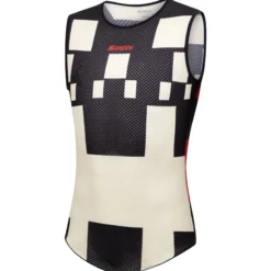 Maglia intima senza maniche Santini Paris Roubaix 2025