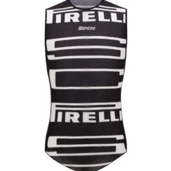 Maglia intima senza maniche Santini x PIRELLI - Nero