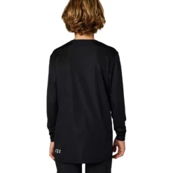 Maglia manica lunga bambino Fox Ranger - Nero