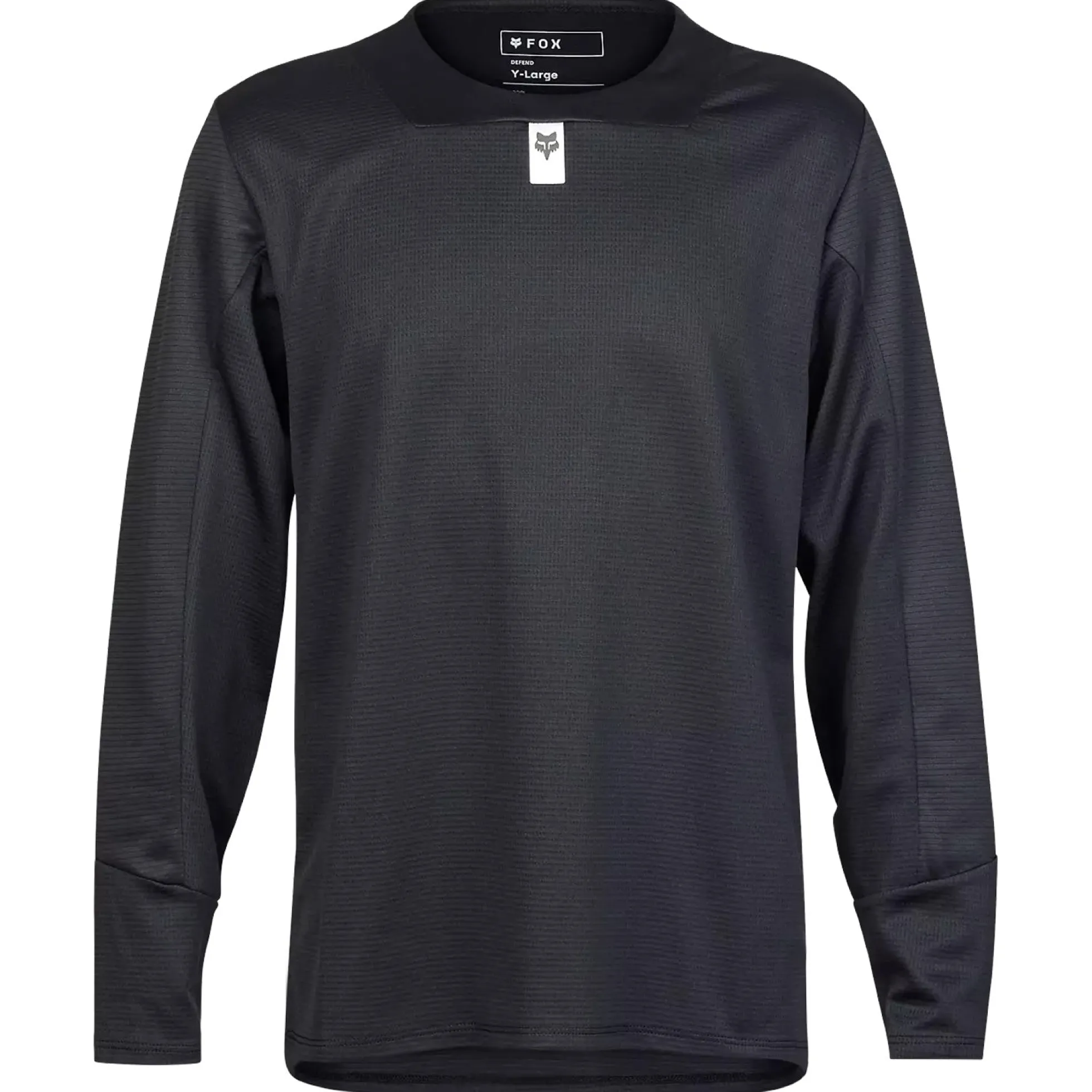 Maglia manica lunga bambino Fox Defend - Nero
