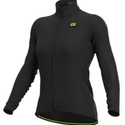 Maglia maniche lunghe donna Ale R-EV1 Warm Race - Nero