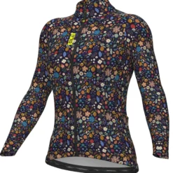 Maglia maniche lunghe donna Ale Pragma Flowery - Multicolore