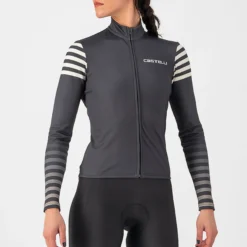 Maglia maniche lunghe donna Castelli Autunno - Grigio