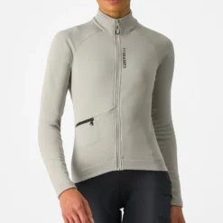 Maglia maniche lunghe donna Castelli Unlimited Trail 2 - Grigio chiaro