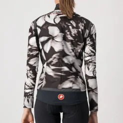 Maglia maniche lunghe donna Castelli Perfetto RoS - Nero Bianco