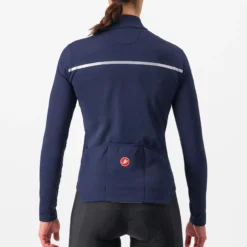 Maglia maniche lunghe donna Castelli Sinergia 2 - Blu