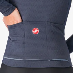 Maglia maniche lunghe donna Castelli Sfida 3 - Blu